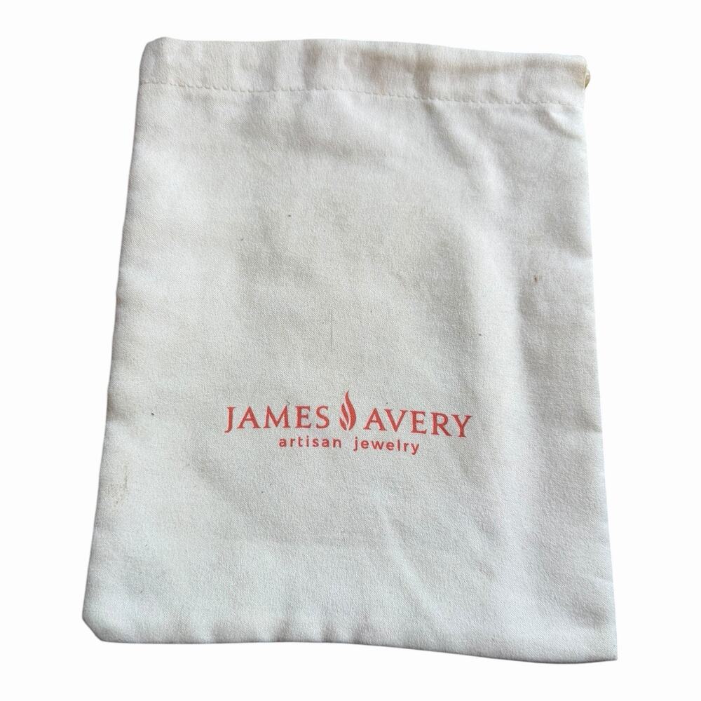 James Avery Jewelry Pouch Authentic Soft Storage Gift Pouch Replacement Dust Bag